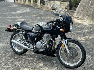 GB500TT MK2仕様　HONDA ホンダ 　ブラック　カスタム　カフェレーサー　中古車　低走行　個人出品　逆車　車検あり