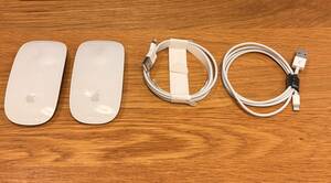 Apple A1657 ワイヤレスマウス Magic Mouse2 中古 2個セット