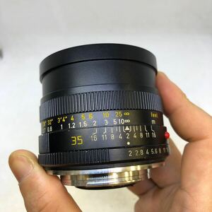 ズミクロンR 35mm F2 美品 3カム 290万番台 Leica ライカ SUMMICRON-R 広角レンズ