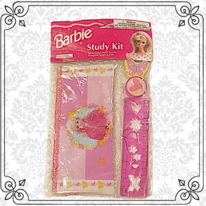 【ヴィンテージ新品★現品限り】Barbie バービー 筆記用具セット ペンケース マテル社
