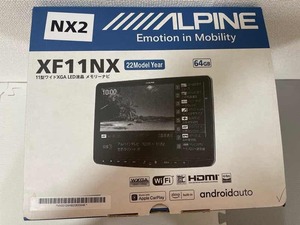 〇 アルパイン 11型ワイドXGA XF11NX-2 LED液晶メモリーナビ XF11NX NX2 