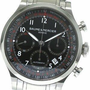 ボーム＆メルシェ Baume & Mercier 65726 ケープランド クロノグラフ 自動巻き メンズ 良品 _785514