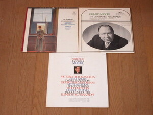 GERALD MOORE/3枚（LP）輸入盤セット/ジェラルド・ムーア
