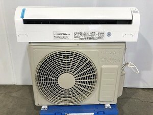 TYG48655相 ★未使用 室外機凹み★ 日立 白くまくん ルームエアコン RAS-AJ28N(W) 2024年製 直接お渡し歓迎