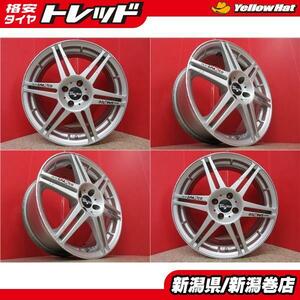 送料無料 絶版 希少 4本 クリムソン RALLY SPARCO TARMAC 17inch ホイール セット 7J +38 4H 100 カスタム チューニング 車 新潟