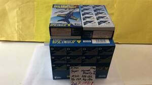 送料無料 エフトイズ 1/144 スーパーホーネットファミリー２. スパホ！ワンボックス.Super Hornet Family 2nd.,正箱 10機 まとめ10種.