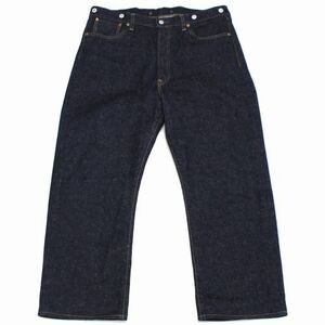 NewManual ニューマニュアル #002 1942 LV JEANS ONE-WASHED デニムパンツ 36×30　インディゴ