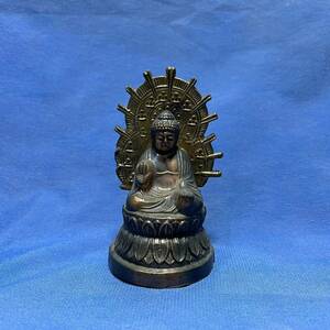 伝統工芸 工芸美術 仏教 奈良 大佛像 大仏像 大佛坐像 仏像佛像 金属製 重量 0.28kg 東大寺 仏教美術