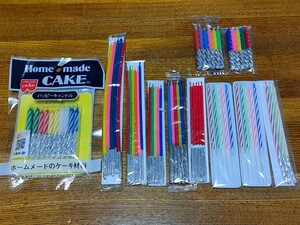 新品◆ろうそく ロウソク バースデーケーキ キャンドル 誕生日　製菓用　ハンドメイド材料に