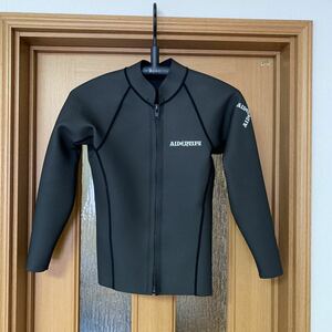 タッパー AIDENTIFY 1mm Thin Mesh Skin Front Zip JACKET サイズM ウェットスーツ 1回使用 美品 送料送無