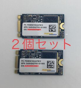Phison製 SSD M.2 2242 16GB ２個セット 【新品/バルク品】
