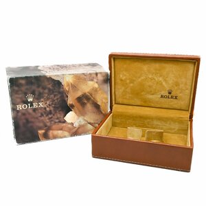 1円 ROLEX CASE ロレックスケース 時計用 空箱 BOX 内箱 外箱 70.00.06 希少 レア ブラウン ヴィンテージ 付属品 326920240423