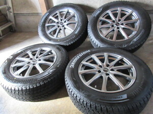 冬用set!! MANARAY SPORT EuroSpeed (GM) (17x7+38 5H/114,3) バリ溝(BS DM-V3/2020) 225/65R17 RAV4 ハリアー LEXUS NX RX エクストレイル