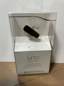 【M0425】新品 未使用 PLANTRONICS Bluetooth ワイヤレスヘッドセット モノラルイヤホンタイプ M70 Black ハンズフリー