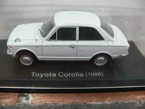 トヨタ カローラ (1966) 1/43スケール 国産名車コレクション (ミニカー)