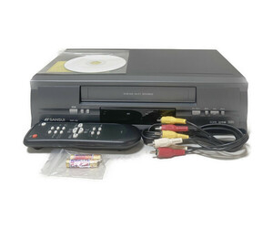 完動品 美品 SANSUI 再生専用ビデオデッキ VHSビデオプレーヤー RVP-100 貴重 レア ヴィンテージ 