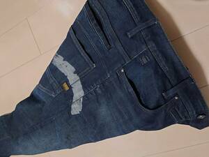 【初回出品】G-STAR RAW♪D-STAQ 3D SLIM WOKKIE AW♪KIR STR DNM O♪ANTIC DK INK BLUE♪ジースター♪W34 L32♪D17825 B767 B815 03