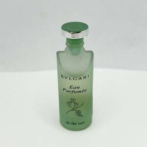 A)BVLGARI/ブルガリ 香水 Eau Parfumee 5ml オーデコロン オパフメ オ・パフメ オーテヴェール ミニ香水 緑 グリーン E0304