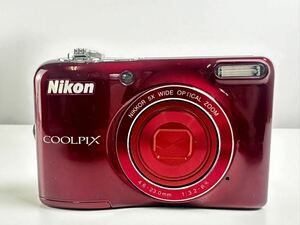 【4/80E】Nikon ニコン COOLPIX L30 コンパクトデジタルカメラ デジカメ 動作未確認