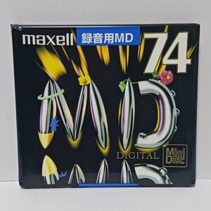 MD / ミニディスク maxell MD-74 ★未開封・未使用★ マクセル MiniDisc