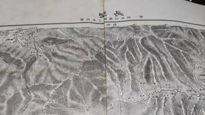 　古地図 　長野　長野県　　地図　資料　46×57cm　　明治20年測量　　明治40年印刷　発行　B