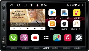 [S8 Ultra] ATOTO S8カーナビ - 7インチQLED、Android Auto/ワイヤレスCarPlay、4G内蔵、ジェスチャー認識、高性能CPU、
