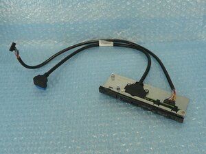 1KWB // Fujitsu PRIMERGY RX1330 M1 の フロントコントロール 電源スイッチ_LED_USB //在庫4