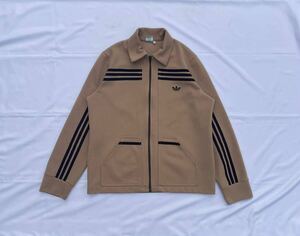 70s adidas 西ドイツ製 トラックジャケット ガイコツジャージ 常田大希着用 vintage track jacket サイズ50 ML相当 