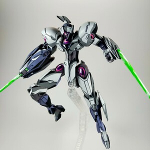 ☆イラスト風模型☆アニメ塗り☆ガンプラ☆ガンダム☆完成品☆塗装済み☆HG☆ミカエリス☆リペイント☆2D 2DGUNPLA