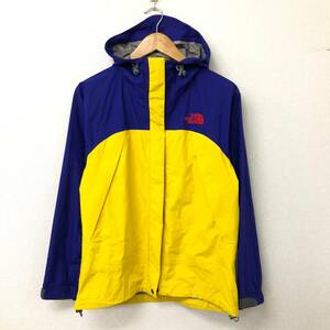 □THE NORTH FACE ナイロンジャケット S 紫×黄 ザノースフェイス レディース NPW10800 複数落札同梱OK B230629-307