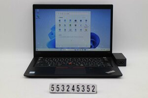 【ジャンク品】Lenovo ThinkPad X390 Core i5 8265U 1.6GHz/8GB/256GB(SSD)/13.3W/FWXGA(1366x768)/Win11 液晶表示不良 【553245352】