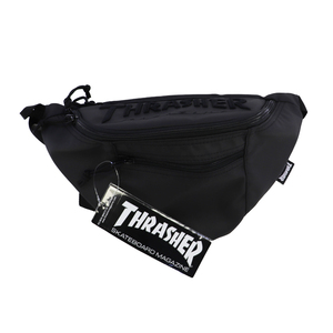 スラッシャー Coating Waist Bag ブラック×ブラック #THR-145-9090 THRASHER 新品 未使用