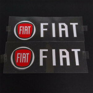 FIAT フィアット　ステッカーデカール　 ２枚セット