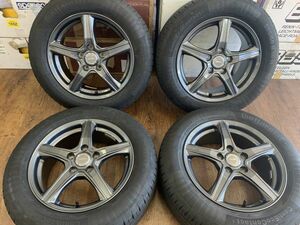 §格安!美品!TOPRUN VR5 16X6.5J+54 114.3-5H 205/60R16(205/60-16)夏 ノア/ヴォクシー/エスクァイア/ステップワゴン/アコード/MAZDA3