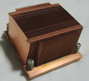 LGA775 全銅製CPUクーラー ファンレスヒートシンク