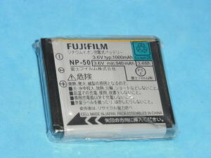 FUJI FILM 未使用品 純正バッテリー NP-50 １個 ケース入り 管理637