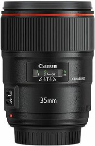 【中古】Canon 単焦点レンズ EF35mm F1.4L II USM フルサイズ対応