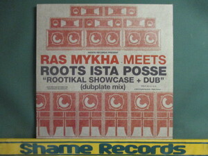 Ras Mykha Meets Roots Ista Posse ： Rootikal Showcase LP // Reggae Dub / Sound System Addict / 落札5点で送料無料