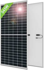 新品 太陽光発電モジュール ソーラーパネル 545W 31枚入り 定格電力最大電圧40.9V 変換効率21.9% 単結晶ソーラーパネル12v 災害 Yinleader