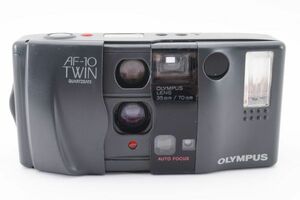 [良品] OLYMPUS オリンパス AF-10 TWIN QD コンパクトフィルムカメラ 即決送料無料/#2050203A