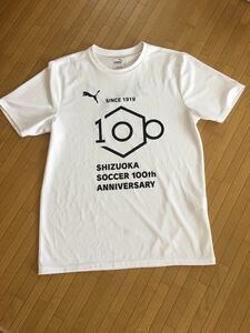 プーマ　新品　メンズLサイズ　静岡サッカー100周年記念　半袖Tシャツ 白