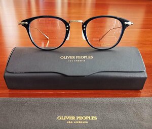 最高級モデル*日本製★「OLIVER PEOPLES/オリバーピープルズ」大人気作・OV5389D/Davitt 純チタン・超軽量・眼鏡フレーム・黒