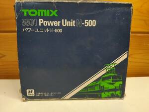 【中古動作未確認品】Tomix　5501 Power Unit N-500　パワーユニットN-500　DCフィーダー付