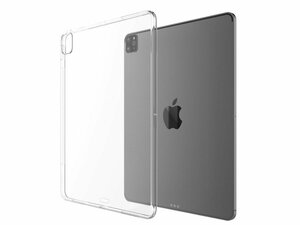 2020年 iPad Pro 12.9インチ 第4世代 ソフト ケース TPU ゴム製 シンプル 無地 アイパッド プロ 12.9インチ ジャケット カバー クリア