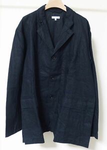 23SS Engineered Garments エンジニアードガーメンツ Loiter Jacket Linen Twill ロイター ジャケット リネン ツイル L 紺