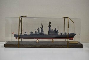 【未使用？】KONISHI 小西製作所 護衛艦 たちかぜ 1/500 アクリルケース付き