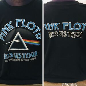 70年代バンド ピンクフロイド　PINK FLOYD L バンドTシャツ　ロックTシャツ ブラック