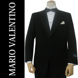 メンズ礼服 マリオ・バレンチノ(MARIO VALENTINO) 本格的タキシードピークドラペル AB4サイズ
