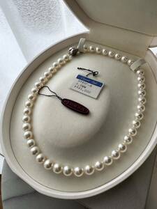 TASAKI パールネックレス　9㍉　全長約43cm