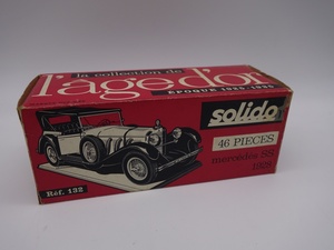 ミニカー Mercedes SS 1928 1/43 SOLIDO メルセデス ソリド